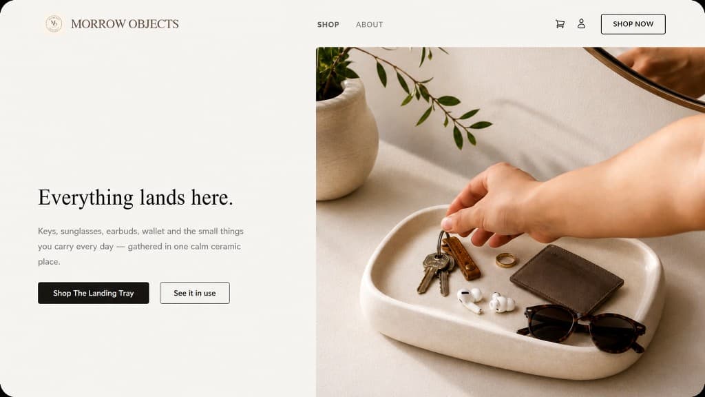 Morrow Objects preview